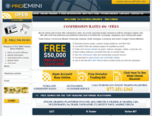 Tablet Screenshot of proemini.com